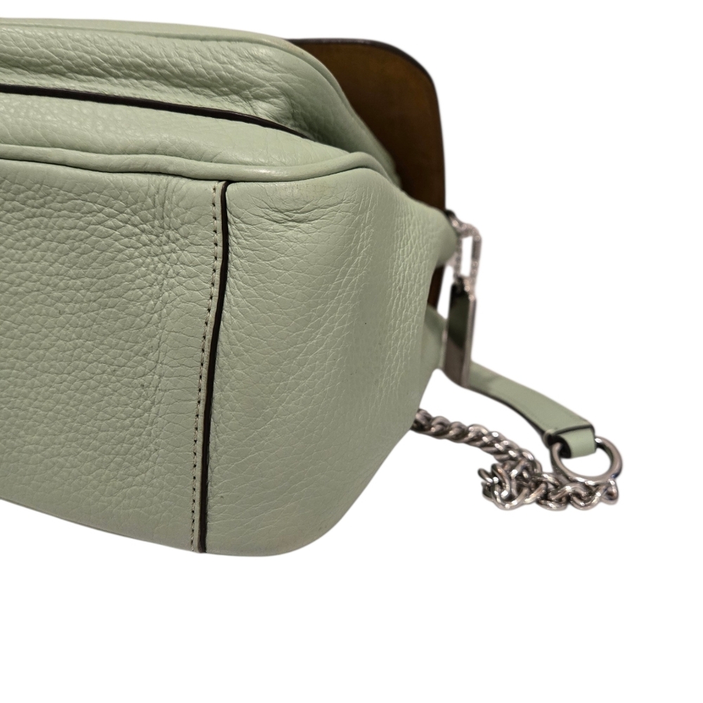 Coach 2023 Klare Chain Crossbody 25 Pistachio Leather Bag - Picture 16 of 16